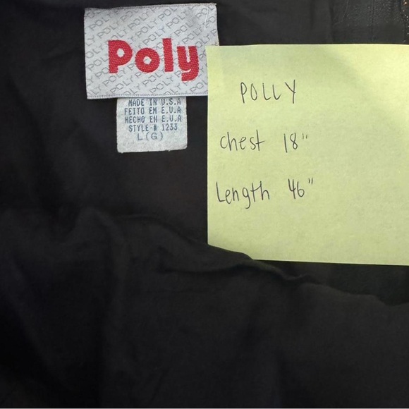 This 90s black and red metallic shimmer sleeveless maxi gown. Size L - Picture 2 of 7